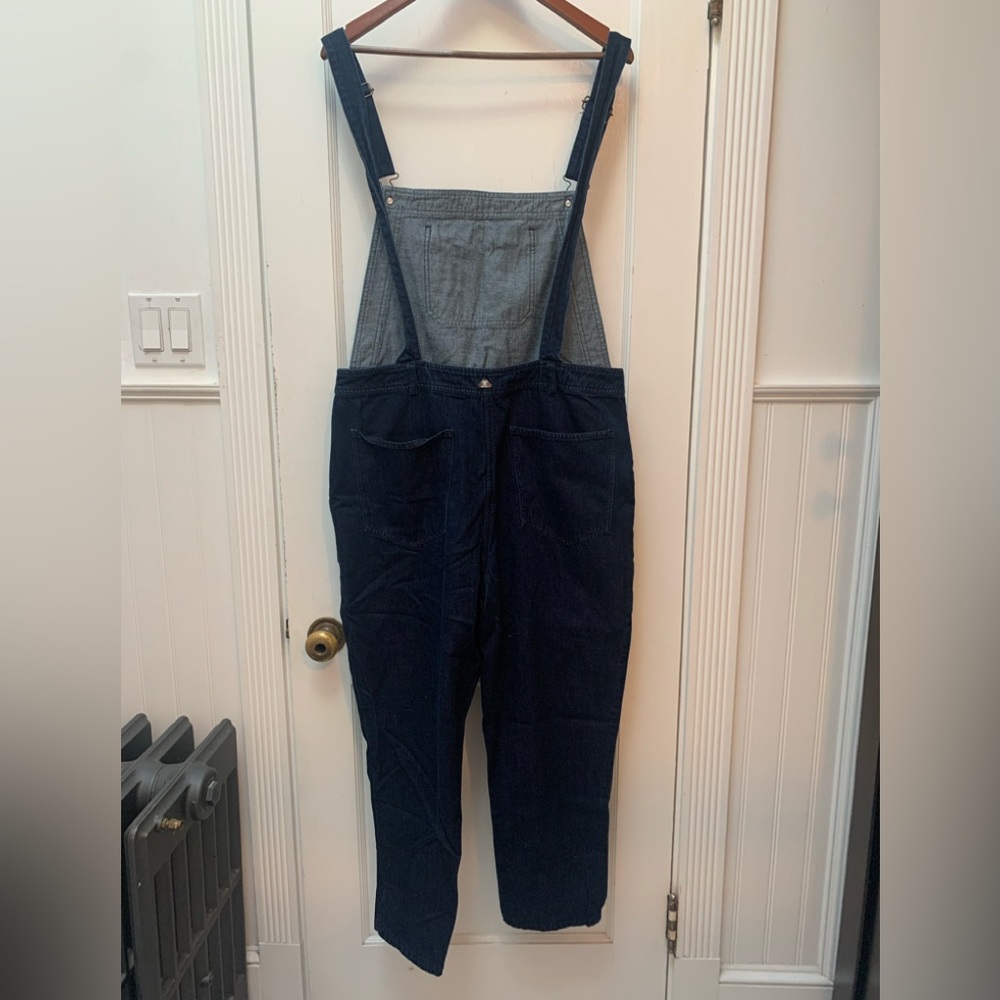 Barbour Foxton Dungaree Denim Women's Overalls - Sz 10 - Picture 3 of 5